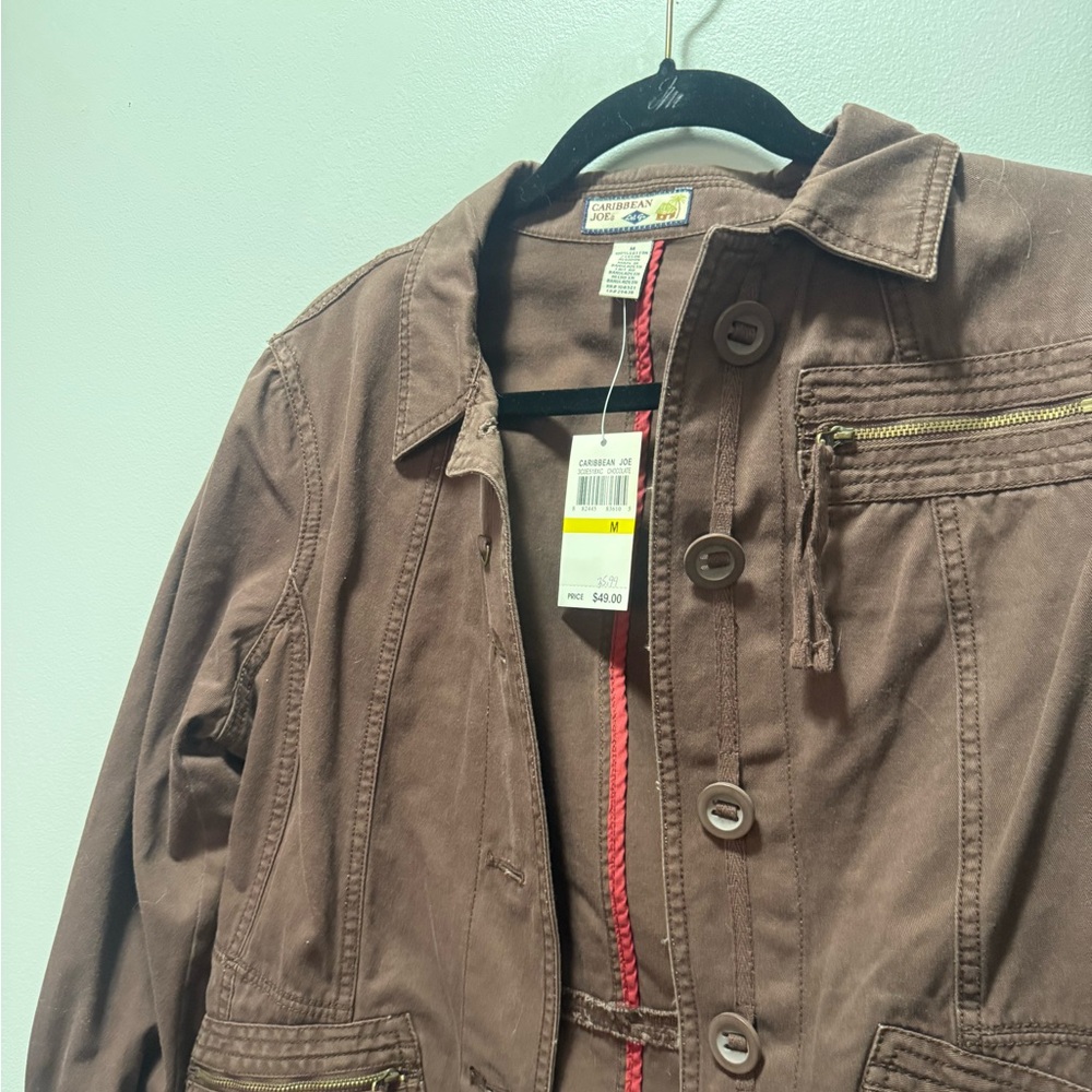 Casual Button-Front Jacket NWT - Picture 2 of 6